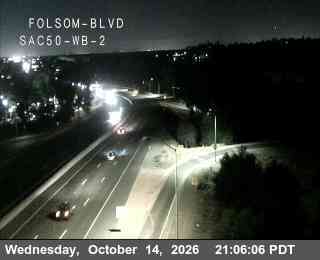 US-50 at Folsom Blvd WB 2