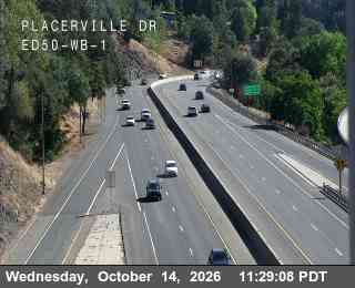 US-50 at Just east of Placerville Dr ED50 WB 1