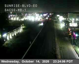 US-50 at Sunrise Blvd EO WB 1