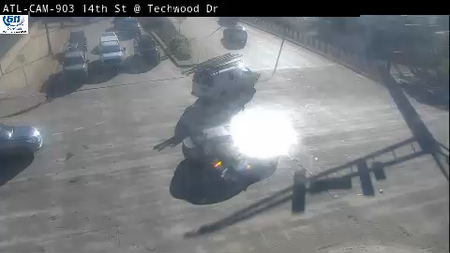 14th St at Techwood Dr