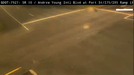 Andrew Young Blvd at Fort St/I75/I85 Ramp