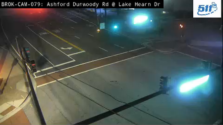 Ashford Dunwoody Rd at Lake Hearn