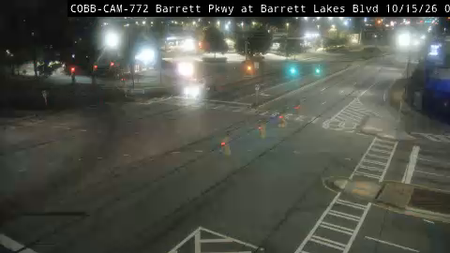 Barrett Pkwy at Barrett Lakes Blvd