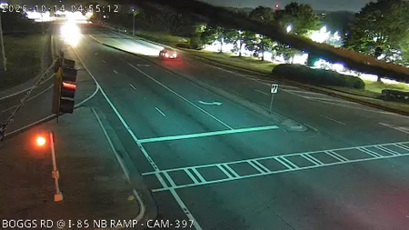 Boggs Rd at I-85 NB Ramp