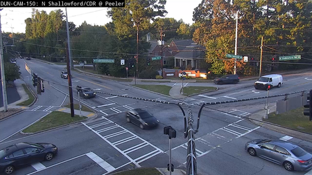 Chamblee Dunwoody Rd at Peeler Rd