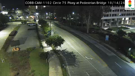 Circle 75 Pkwy at Pedestrian Bridge