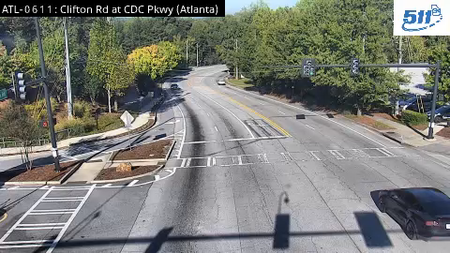 Clifton Rd at CDC Pkwy