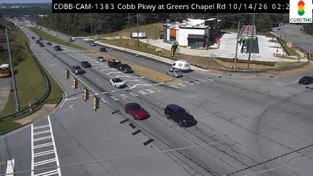 Cobb Pkwy at Greers Chapel Rd