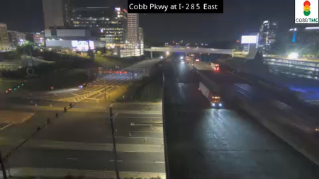 Cobb Pkwy at I-285 Looking East