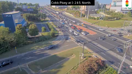 Cobb Pkwy at I-285 Looking North