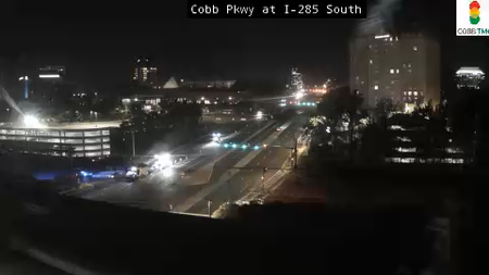 Cobb Pkwy at I-285 Looking South