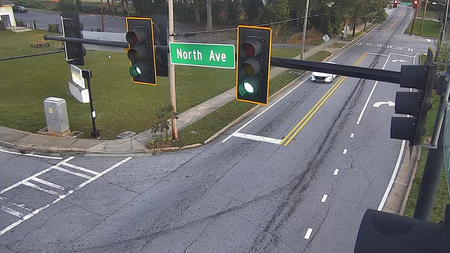College St at North Ave