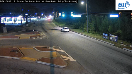 E Ponce De Leon Ave at Brockett Rd