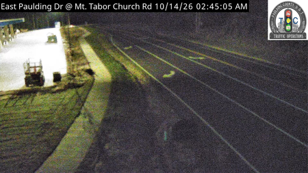 East Paulding Dr at Mt Tabor Church Rd