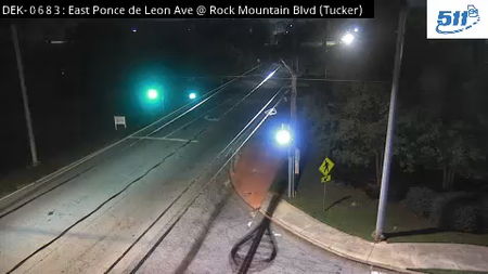 East Ponce de Leon Ave at Rock Mountain Blvd