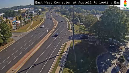 East West Conn at Austell Rd Looking East