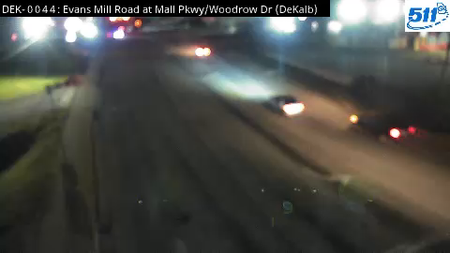 Evans Mill Rd at Mall Pkwy/Woodrow Dr