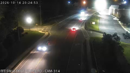 Five Forks Trickum Rd at River Estate Rd