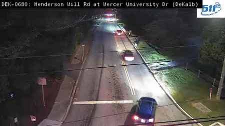 Henderson Mill Rd at Mercer University Dr