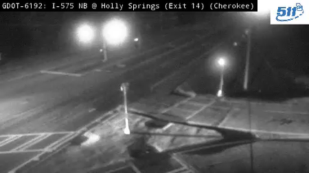Holly Springs Pkwy at I-575 NB