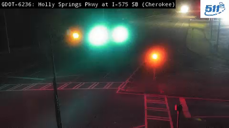 Holly Springs Pkwy at I-575 SB