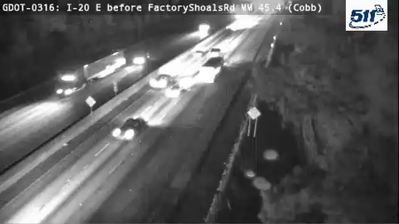 I-20 before Factory Shoals Rd