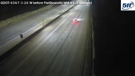 I-20 before Flat Shoals Rd