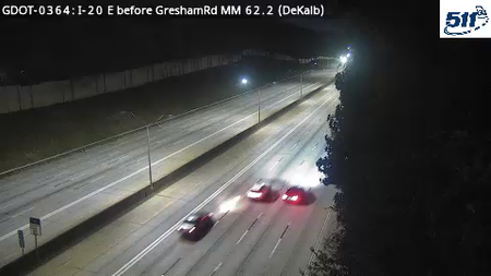 I-20 before Gresham Rd