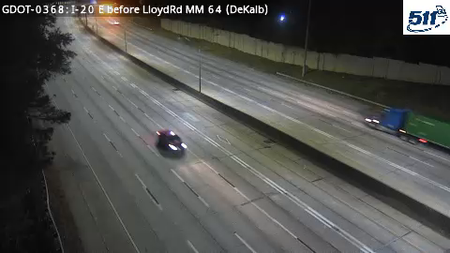 I-20 before Lloyd Rd