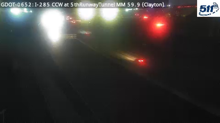 I-285 at 5th Runway Tunnel