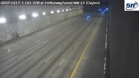 I-285 at 5th Runway Tunnel