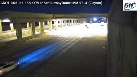 I-285 at 5th Runway Tunnel