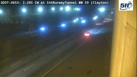 I-285 at 5th Runway Tunnel