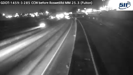I-285 before Roswell Rd