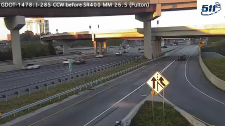 I-285 before SR 400