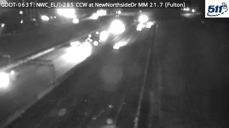 I-285 at New Northside Dr (Express Lanes)