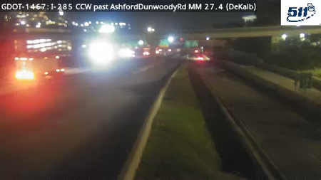 I-285 past Ashford Dunwoody Rd