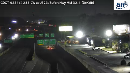 I-285 at US23/Buford Hwy