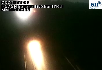 I-575 before Big Shanty Rd