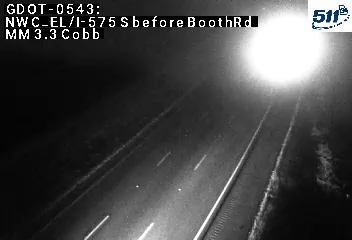 I-575 before Booth Rd (Express Lanes)