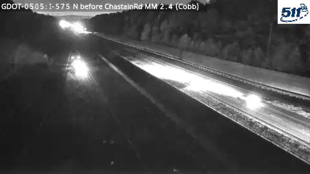I-575 before Chastain Rd