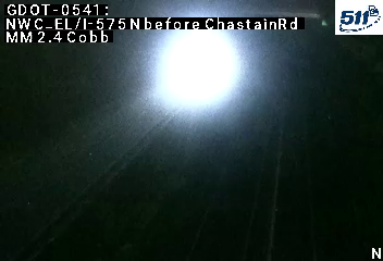 I-575 before Chastain Rd (Express Lanes)