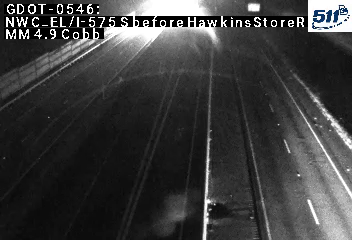 I-575 before Hawkins Store Rd (Express Lanes)