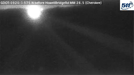 I-575 before Howell Bridge Rd