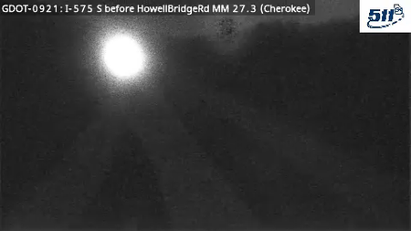 I-575 before Howell Bridge Rd
