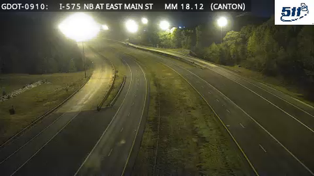 I-575 before SR20