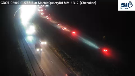 I-575 at Marble Quarry Rd