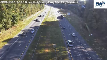 I-575 past Holly Springs Pkwy