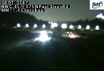 I-575 past Sixes Rd (Express Lanes)