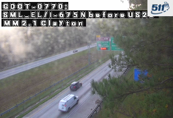 I-675 before US23 (Express Lanes)